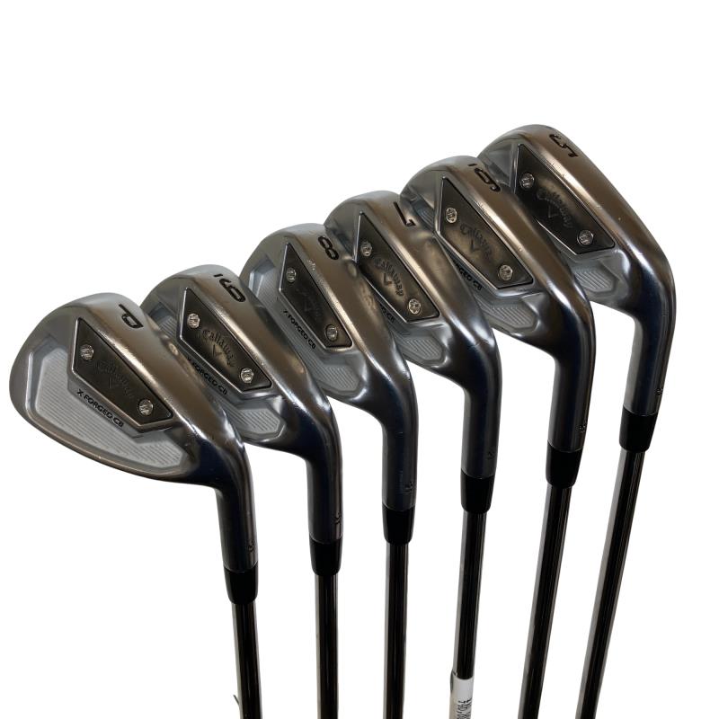 【中古】 キャロウェイ X FORGED CB(2021) 6S アイアンセット IR NS PRO 950GH neo (フレックスS) メンズ 男性用 右利き 右用 Cランク ゴルフクラブ
