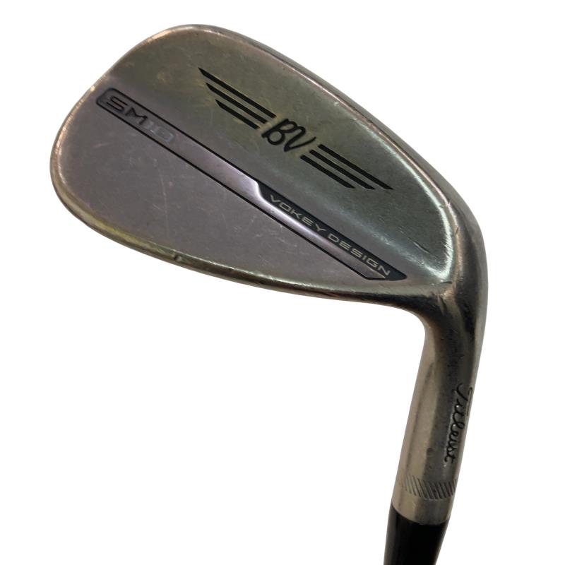 【中古】 タイトリスト VOKEY SPIN MILLED SM10 ニッケル 50°/12°F ウェッジ WG Dynamic Gold (フレックスS) メンズ 男性用 右利き 右用 Cランク ゴルフクラブ