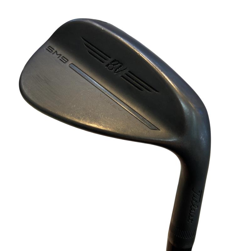 【中古】 タイトリスト VOKEY SPIN MILLED SM9 ジェットブラック 50°/12°F ウェッジ WG 純正特注シャフト (フレックスS) メンズ 男性用 右利き 右用 Cランク ゴルフクラブ