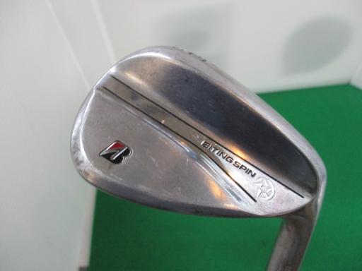 【中古】 ブリヂストン BRIDGESTONE BITING SPIN ノーメッキ 50°/10°F ウェッジ WG 純正特注シャフト (フレックスS) メンズ 男性用 右利き 右用 Cランク ゴルフクラブ