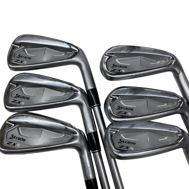【中古】 ダンロップ SRIXON ZX4 Mk II 6S アイアン仕掛ける IR Diamana ZX-II 60 for Iron (フレックスR) メンズ 成人男性用 右利き 右用 C価値づける ゴルフ野球クラブ