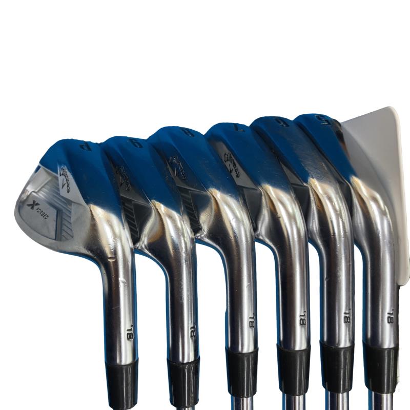【中古】 キャロウェイ X FORGED(2018) 6S アイアン仕掛ける IR Dynamic Gold (フレックスS) メンズ 成人男性用 右利き 右用 C価値づける ゴルフ野球クラブ