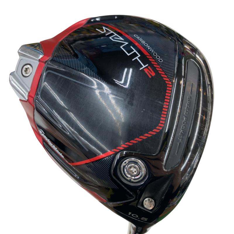【中古】 テーラーメイド STEALTH2 10.5° ドライバー DR 純正特注シャフト (フレックスS) メンズ 男性用 右利き 右用 Cランク ゴルフクラブ