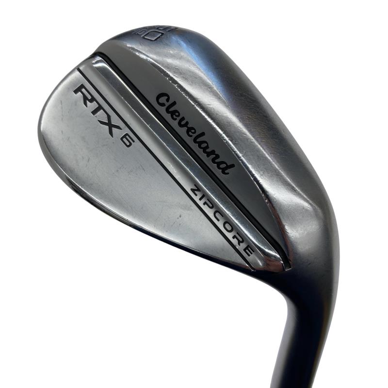 【中古】 クリーブランド Cleveland RTX-6 ZIPCORE ツアーサテン 60°/10° MID ウェッジ WG Dynamic Gold (フレックスS) メンズ 男性用 右利き 右用 Cランク ゴルフクラブ