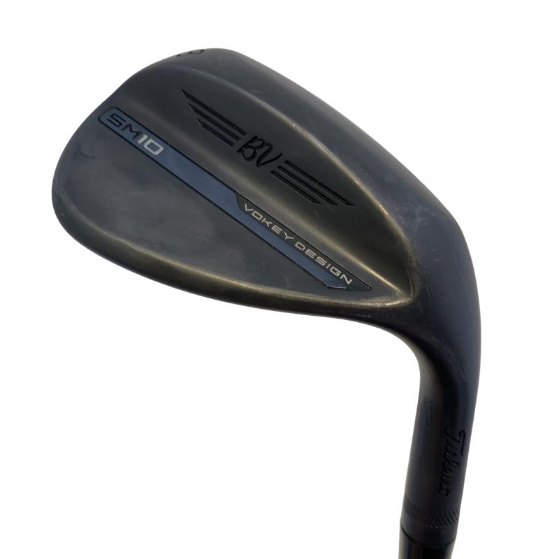 【中古】 タイトリスト VOKEY SPIN MILLED SM10 ジェットブラック 58°/12°D ウェッジ WG リシャフト (フレックスその他) メンズ 男性用 右利き 右用 Cランク ゴルフクラブ|ゴルフパートナー 中古クラブ店