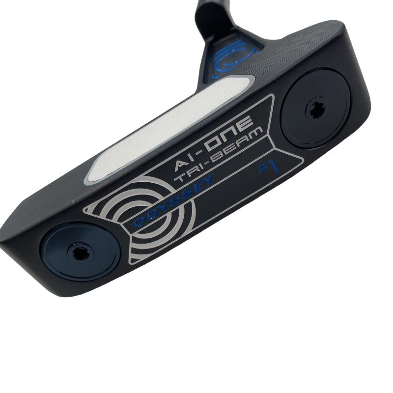 【中古】 オデッセイ Ai-ONE TRI-BEAM #1 33in パター PT STROKE LAB 90 スチール写真 (フレックス余分の物) メンズ 成人男性用 右利き 右用 B位置づける ゴルフ野球クラブ