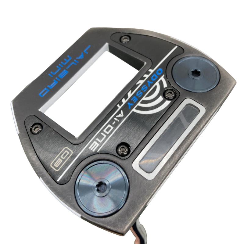 【中古】 オデッセイ Ai-ONE・MILLED JAILBIRD MINI T DB 34インチ パター PT STROKE LAB 90 スチール (フレックスその他) メンズ 男性用 右利き 右用 Cランク ゴルフクラブ
