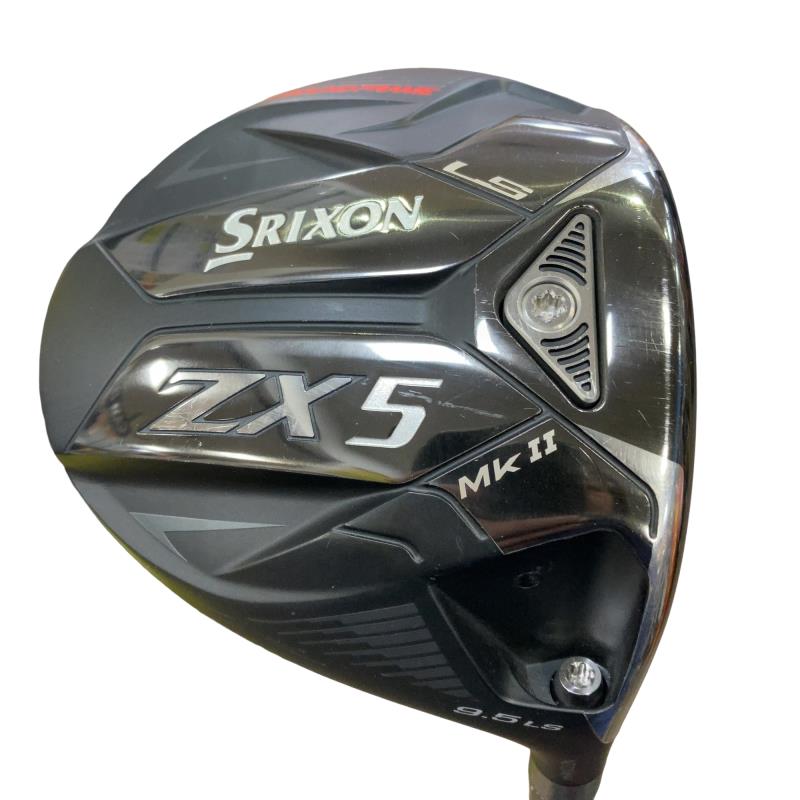 【中古】 ダンロップ SRIXON ZX5 Mk II LS 9.5° ドライバー DR 純正特注シャフト (フレックスS) メンズ 男性用 右利き 右用 Cランク ゴルフクラブ
