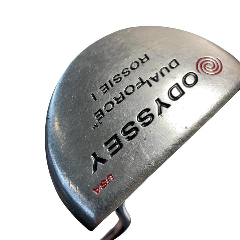 【中古】 オデッセイ DUAL FORCE ROSSIE I パター PT スチール (フレックスその他) メンズ 男性用 右利き 右用 Cランク ゴルフクラブ