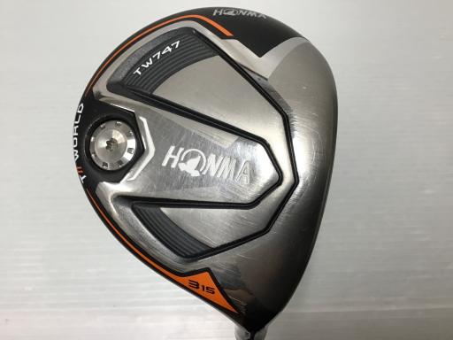 【中古】 本間ゴルフ TOUR WORLD TW747 3W フェアウェイウッド FW 純正特注シャフト (フレックスS) メンズ 男性用 右利き 右用 Cランク ゴルフクラブ
