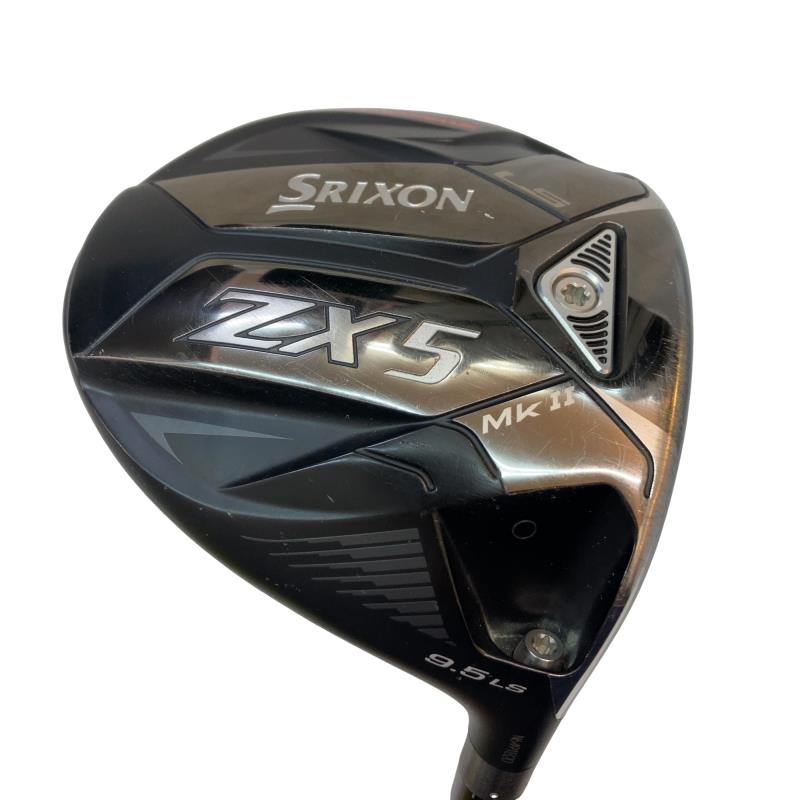 【中古】 ダンロップ SRIXON ZX5 Mk II LS 9.5° ドライバー DR 純正特注シャフト (フレックスS) メンズ 男性用 右利き 右用 Cランク ゴルフクラブ