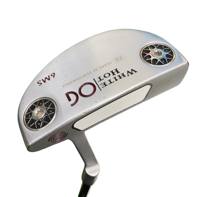 【中古】 オデッセイ WHITE HOT OG #6MS 34インチ パター PT スチール (フレックスその他) メンズ 男性用 右利き 右用 Dランク ゴルフクラブ
