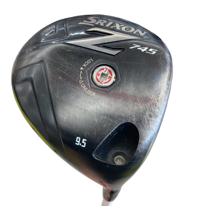 【中古】 ダンロップ SRIXON Z745  9.5° １番ウッド DR Speeder 661 EVOLUTION (フレックスS) メンズ 成人男性用 右利き 右用 C序列付ける ゴルフ野球クラブ