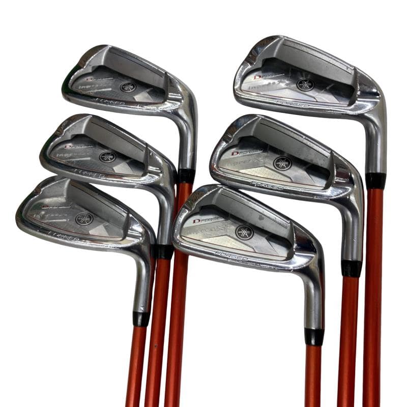 【中古】 ヤマハ inpres X D FORGED 6S アイアンセット IR 純正特注シャフト (フレックスS) メンズ 男性用 右利き 右用 Cランク ゴルフクラブ