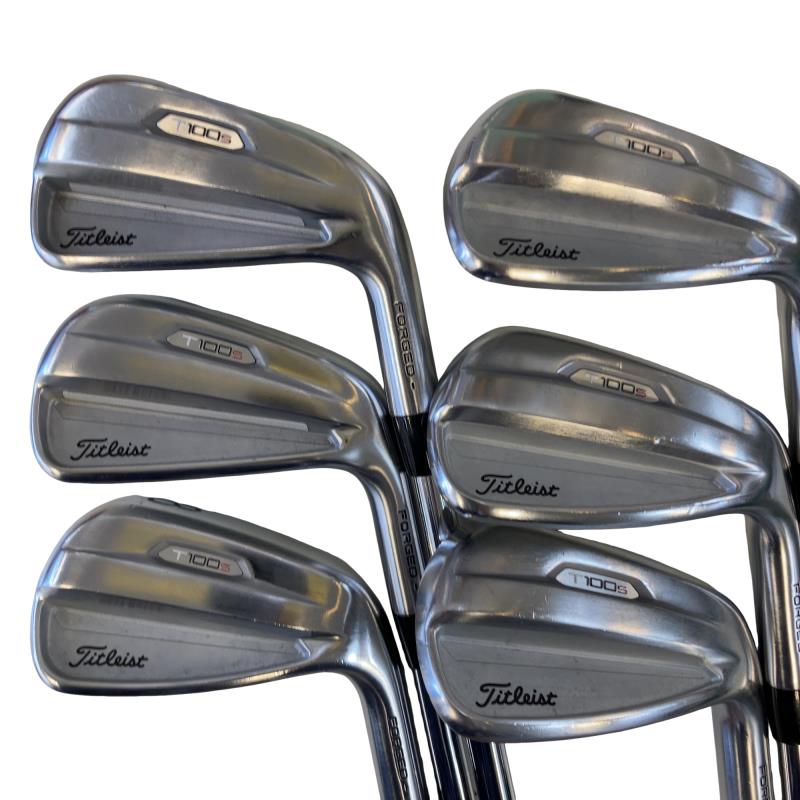 【中古】 タイトリスト Titleist T100S(2021) 6S アイアン仕掛ける IR NS PRO 105T (フレックスS) メンズ 成人男性用 右利き 右用 C価値づける ゴルフ野球クラブ