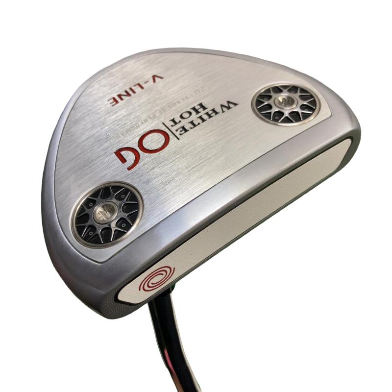 【中古】 オデッセイ WHITE HOT OG V-LINE 34インチ パター PT STROKE LAB (フレックスその他) メンズ 男性用 右利き 右用 Cランク ゴルフクラブ