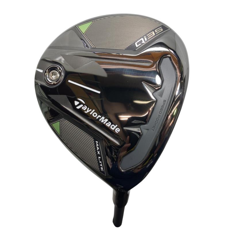 【中古】 テーラーメイド Qi35 MAX LITE 7W フェアウェイウッド FW AIR SPEEDER TM(Qi35 FW) (フレックスSR) メンズ 男性用 右利き 右用 Bランク ゴルフクラブ