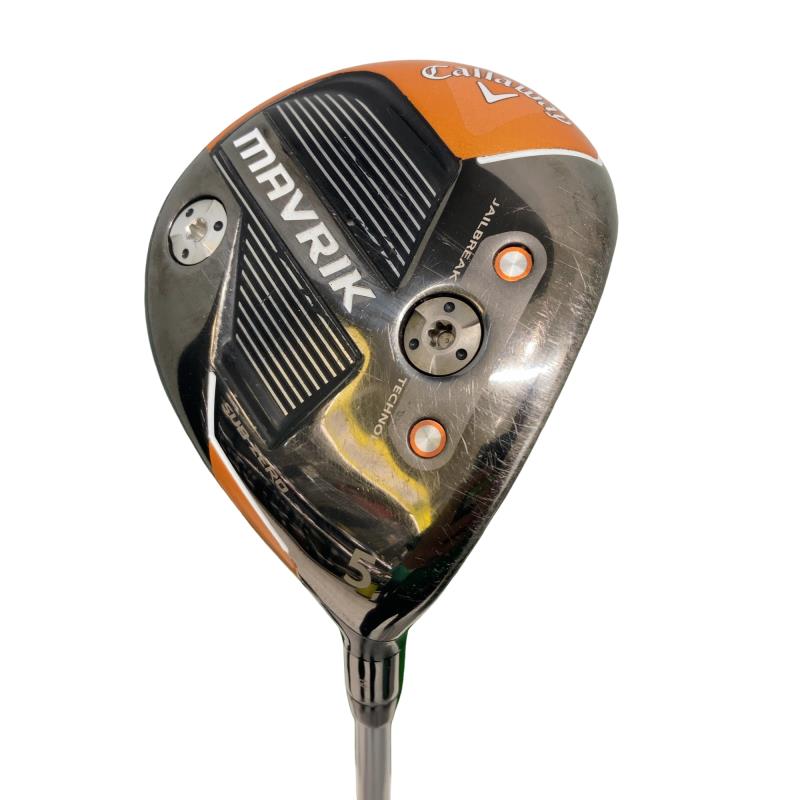 【中古】 キャロウェイ MAVRIK SUBZERO 5W フェアウェイウッド FW Speeder EVOLUTION VI FW 60 (フレックスS) メンズ 成人男性用 右利き 右用 C序列付ける ゴルフ野球クラブ