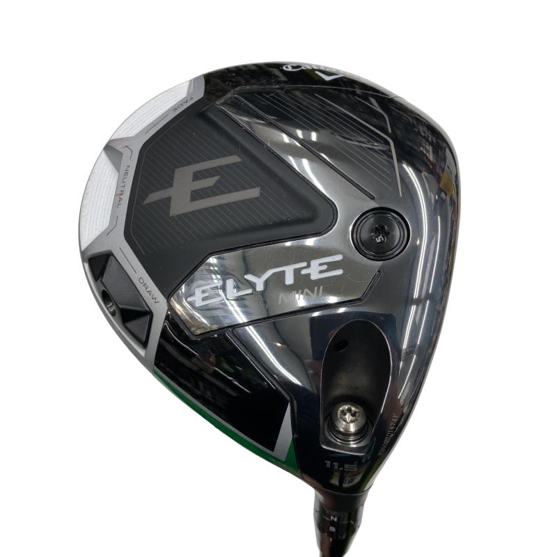 【中古】 キャロウェイ ELYTE MINI DRIVER 11.5° ドライバー DR TENSEI GREEN 60 for CW(ELYTE DR) (フレックスS) メンズ 男性用 右利き 右用 Cランク ゴルフクラブ