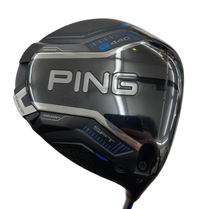【中古】 ピン G440 SFT  9° １番ウッド DR ALTA J CB BLUE(DR) (フレックスS) メンズ 成人男性用 右利き 右用 C序列付ける ゴルフ野球クラブ