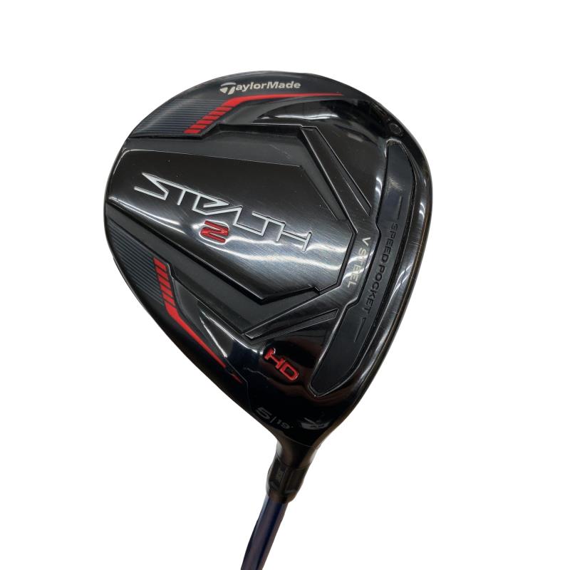 【中古】 テーラーメイド STEALTH2 HD 5W フェアウェイウッド FW 純正特注シャフト (フレックスS) メンズ 男性用 右利き 右用 Cランク ゴルフクラブ
