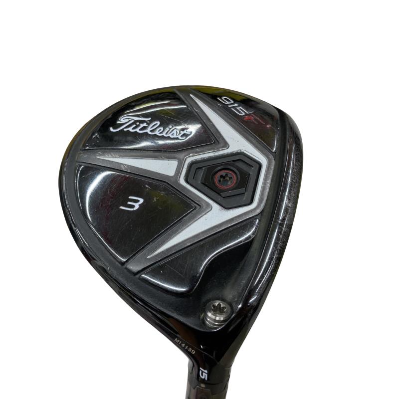 【中古】 タイトリスト 915 F 3W(15°) フェアウェイウッド FW 完全無欠特注立て坑 (フレックスS) メンズ 成人男性用 右利き 右用 C価値づける ゴルフ野球クラブ