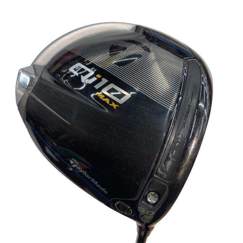 【中古】 テーラーメイド Qi10 MAX 9° ドライバー DR リシャフト (フレックスその他) メンズ 男性用 右利き 右用 Cランク ゴルフクラブ