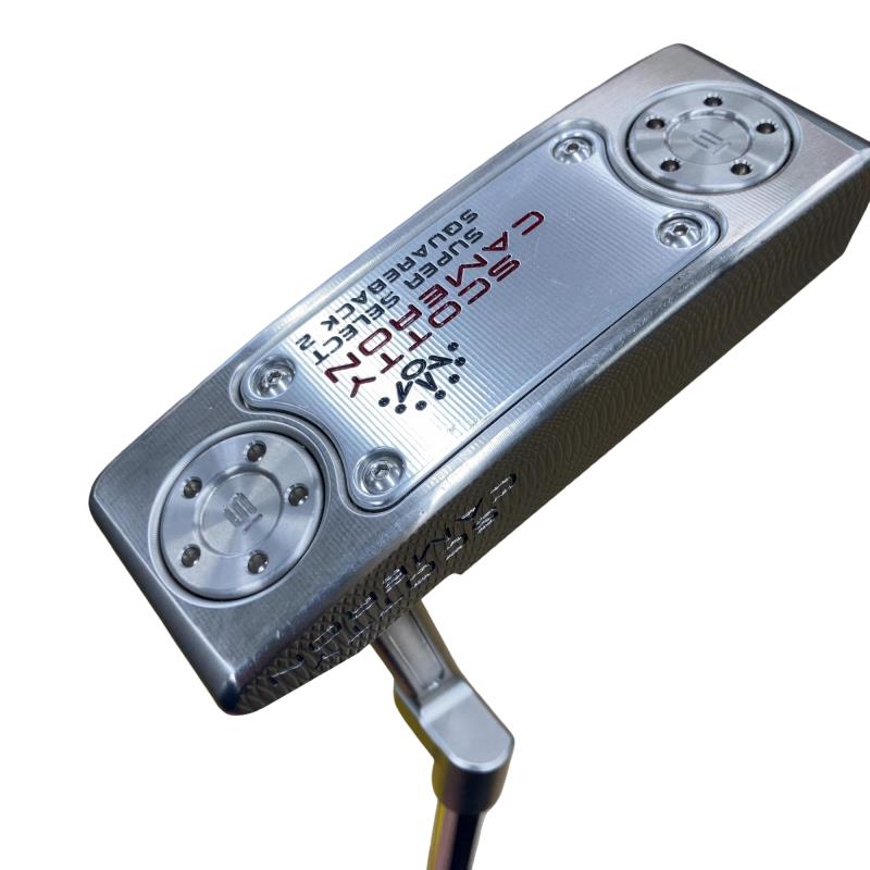【中古】 タイトリスト SCOTTY CAMERON SUPER SELECT SQUAREBACK 2 34インチ パター PT スチール (フレックスその他) メンズ 男性用 右利き 右用 Cランク ゴルフクラブ