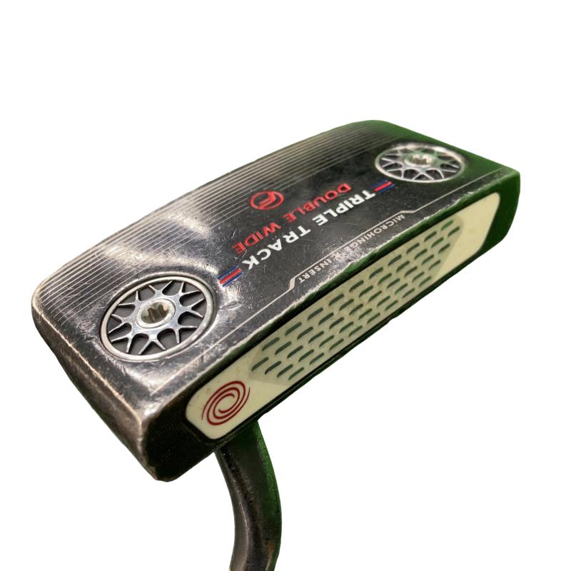 【中古】 オデッセイ TRIPLE TRACK DOUBLE WIDE 34インチ パター PT STROKE LAB BLACK (フレックスその他) メンズ 男性用 右利き 右用 Cランク ゴルフクラブ