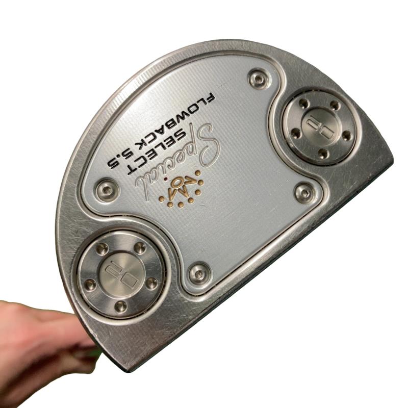 【中古】 タイトリスト SCOTTY CAMERON Special select FLOWBACK 5.5 33インチ パター PT スチール (フレックスその他) メンズ 男性用 右利き 右用 Cランク ゴルフクラブ