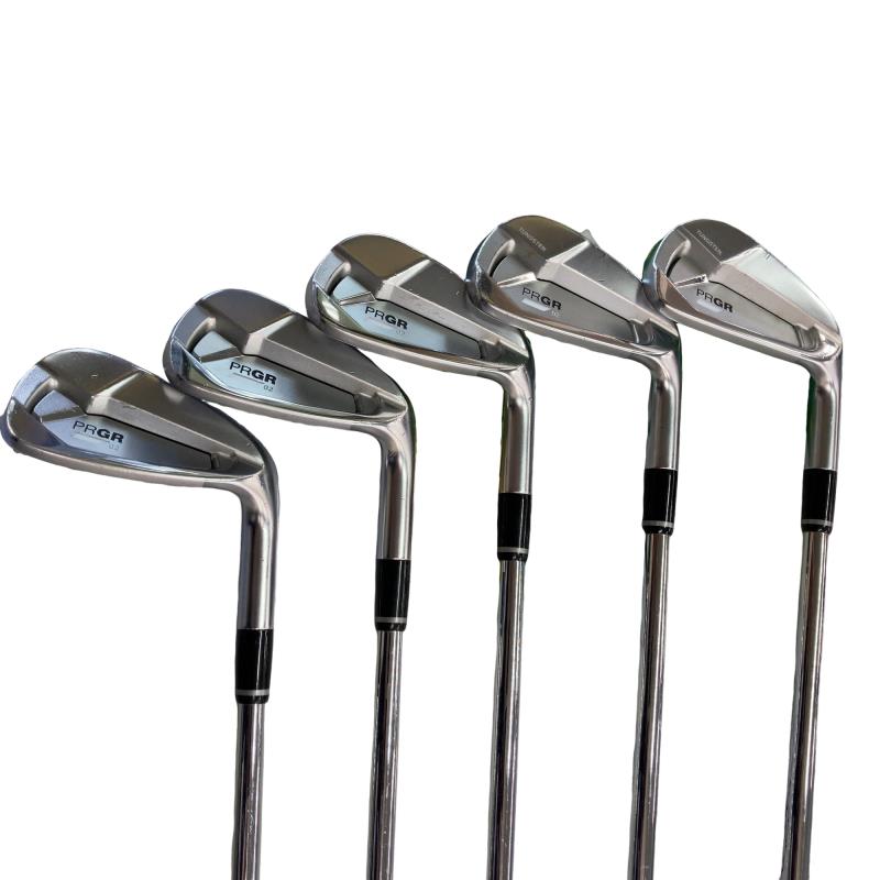 【中古】 労働者階級歯車 PRGR 02(2023) 5S アイアン仕掛ける IR NS PRO MODUS3 TOUR115 (フレックスS) メンズ 成人男性用 右利き 右用 C価値づける ゴルフ野球クラブ