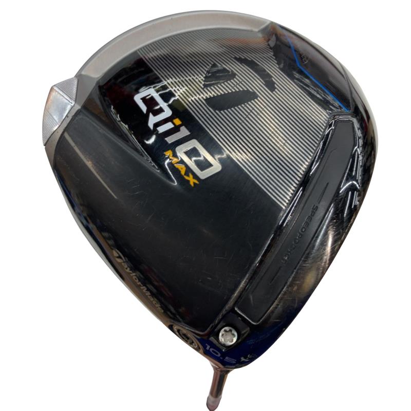 【中古】 テーラーメイド Qi10 MAX 10.5° ドライバー DR Diamana BLUE TM50(Qi10 DR) (フレックスS) メンズ 男性用 右利き 右用 Cランク ゴルフクラブ