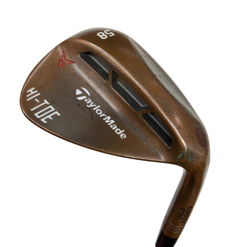 【中古】 テーラーメイド Taylor Made MILLED GRIND HI-TOE 58° ウェッジ WG Dynamic Gold (フレックスS) メンズ 男性用 右利き 右用 Cランク ゴルフクラブ