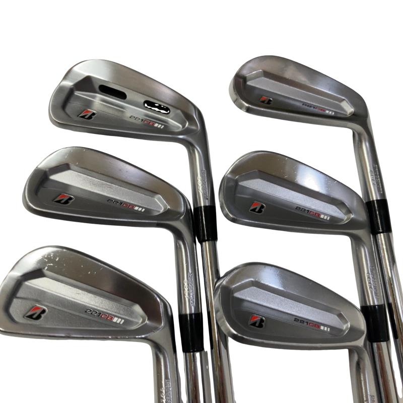 【中古】 ブリヂストン BRIDGESTONE 221CB 6S アイアン書き割り IR NS PRO MODUS3 TOUR120 (フレックスS) メンズ 成人男性用 右利き 右用 C序列付ける ゴルフ野球クラブ