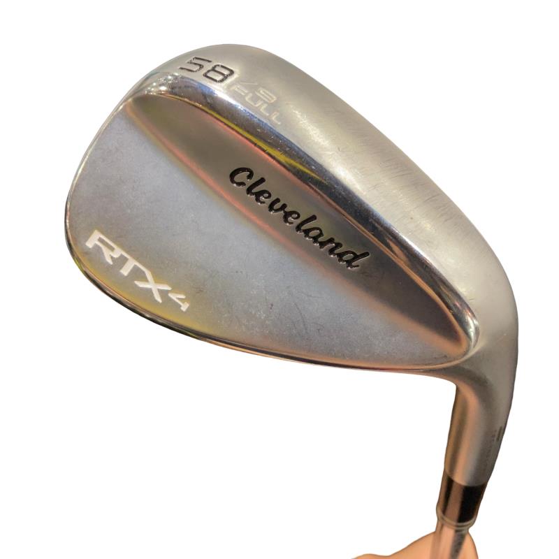 【中古】 クリーブランド Cleveland RTX-4 ツアーサテン 58°/09° FULL ウェッジ WG NS PRO MODUS3 TOUR120 (フレックスS) メンズ 男性用 右利き 右用 Cランク ゴルフクラブ