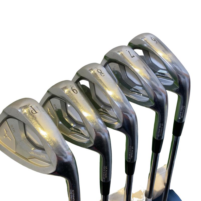 【中古】 ミズノ Mizuno Pro 918 6S アイアンセット IR Dynamic Gold 95 (フレックスS) メンズ 男性用 右利き 右用 Cランク ゴルフクラブ