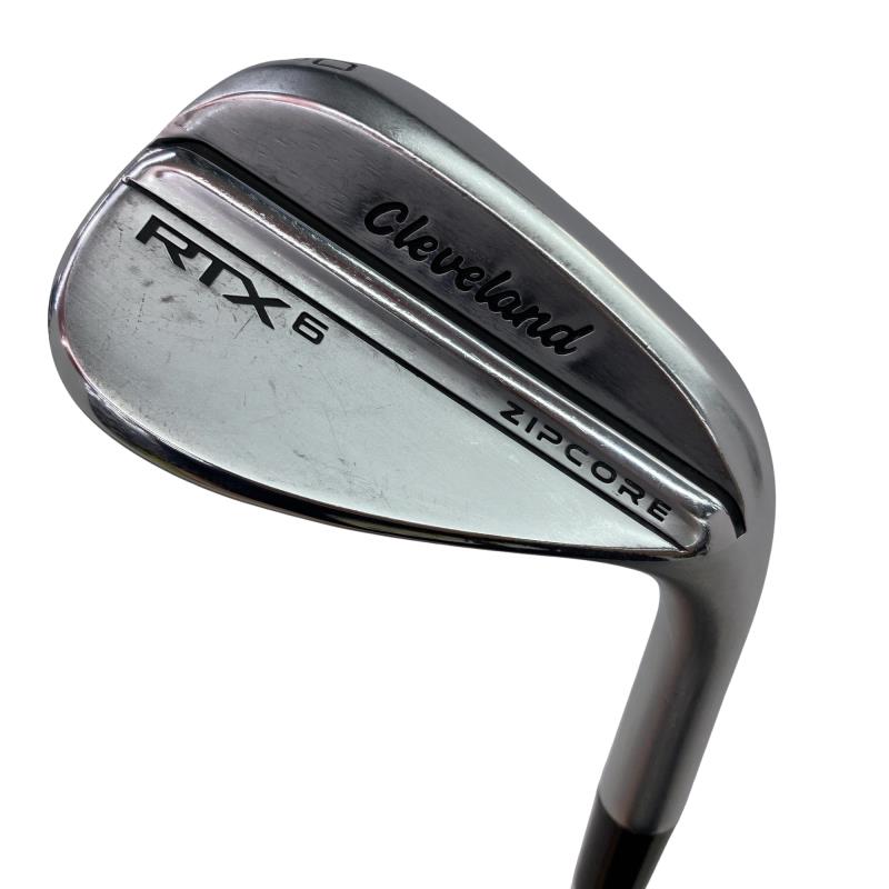 【中古】 クリーブランド Cleveland RTX-6 ZIPCORE 周遊旅行繻子 50°/10° MID ウェッジ WG 純然たる特注矢がら (フレックスS) メンズ 成人男性用 右利き 右用 D位置づける ゴルフ野球クラブ