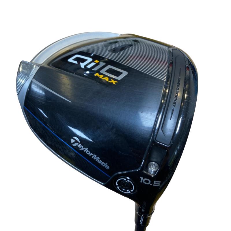 【中古】 テーラーメイド Qi10 MAX 10.5° ドライバー DR Diamana BLUE TM50(Qi10 DR) (フレックスSR) メンズ 男性用 右利き 右用 Cランク ゴルフクラブ