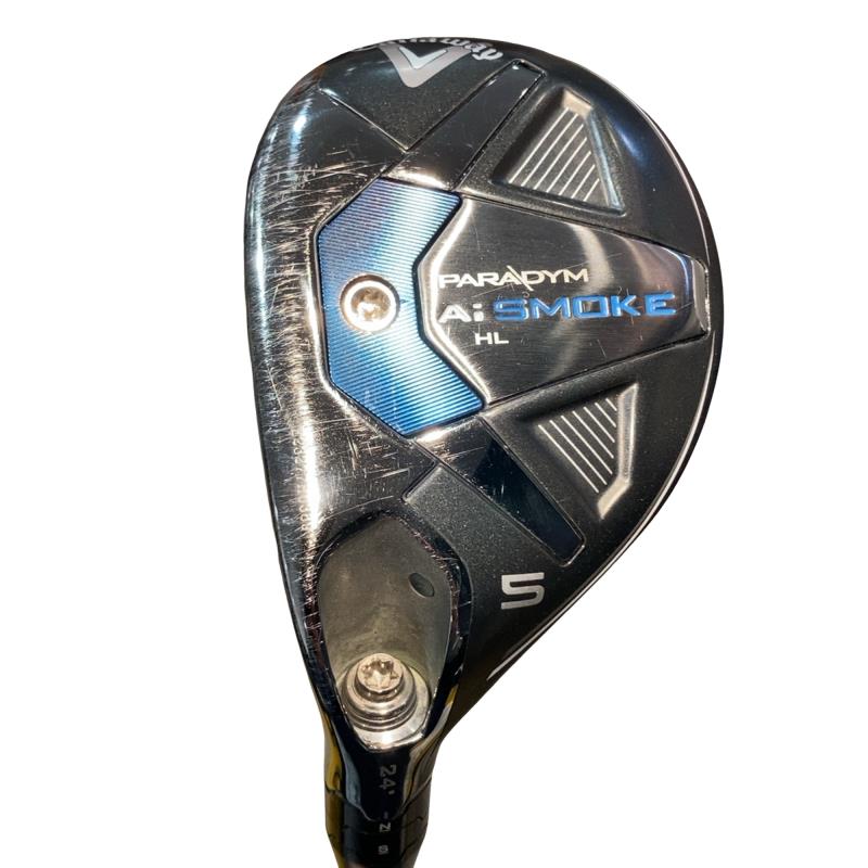 【中古】 キャロウェイ PARADYM Ai SMOKE HL U5 レフティ ユーティリティ UT TENSEI 50 for CW(Ai SMOKE UT) (フレックスSR) メンズ 男性用 左利き レフティ 左用 Cランク ゴルフクラブ｜ゴルフパートナー 中古クラブ店