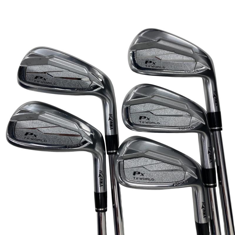 【中古】 本間ゴルフ TOUR WORLD Px 5S アイアン仕掛ける IR NS PRO 950GH neo (フレックスS) メンズ 成人男性用 右利き 右用 C価値づける ゴルフ野球クラブ