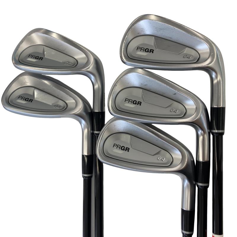 【中古】 労働者階級歯車 PRGR 04(2024) 5S アイアン仕掛ける IR スペックスチールIII Ver.2 (フレックスS) メンズ 成人男性用 右利き 右用 C価値づける ゴルフ野球クラブ