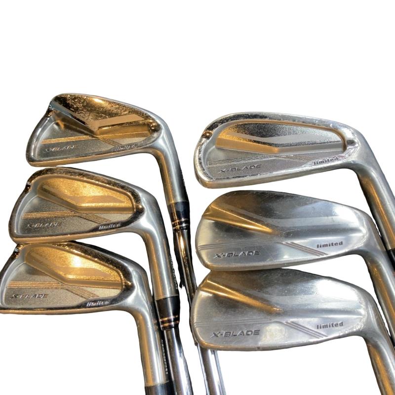 【中古】 ブリヂストン TOURSTAGE X-BLADE limited 6S アイアンセット IR リシャフト (フレックスその他) メンズ 男性用 右利き 右用 Cランク ゴルフクラブ