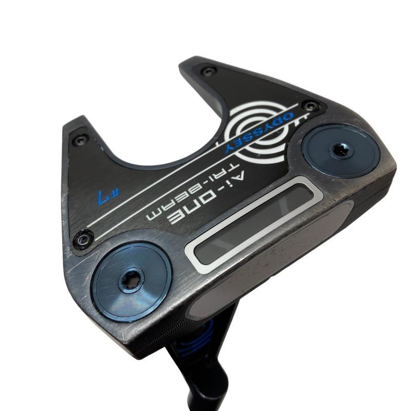 【中古】 オデッセイ Ai-ONE TRI-BEAM #7 33in パター PT STROKE LAB 90 スチール写真 (フレックス余分の物) メンズ 成人男性用 右利き 右用 C位置付ける ゴルフ野球クラブ クラブ-スポーツ・アウトドア-メンズクラブ