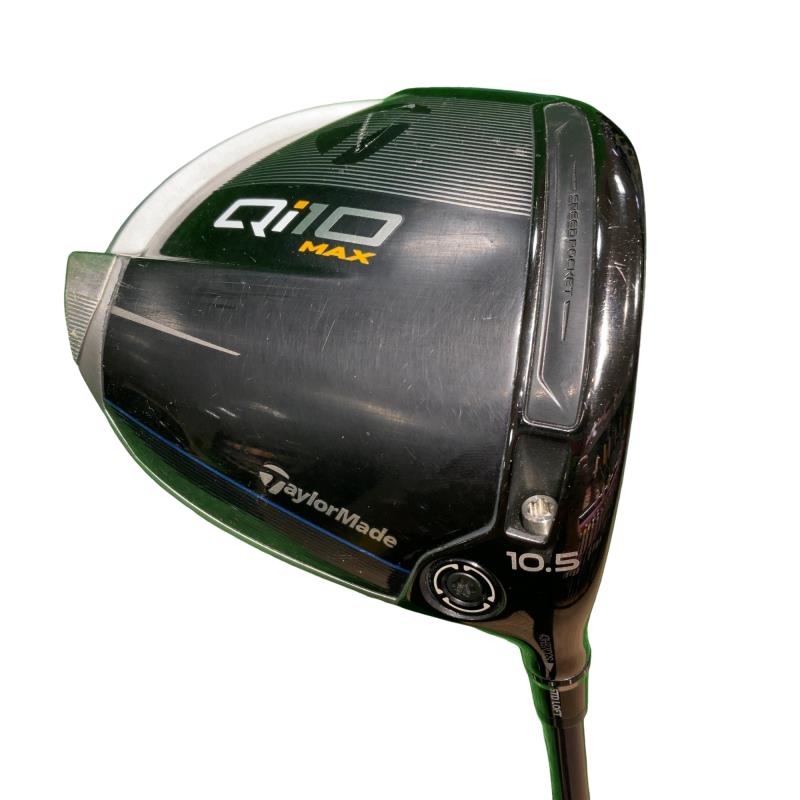 【中古】 テーラーメイド Qi10 MAX 10.5&deg; ドライバー DR Diamana BLUE TM50(Qi10 DR) (フレックスSR) メンズ 男性用 右利き 右用 Cランク ゴルフクラブ｜ゴルフパートナー 中古クラブ店
