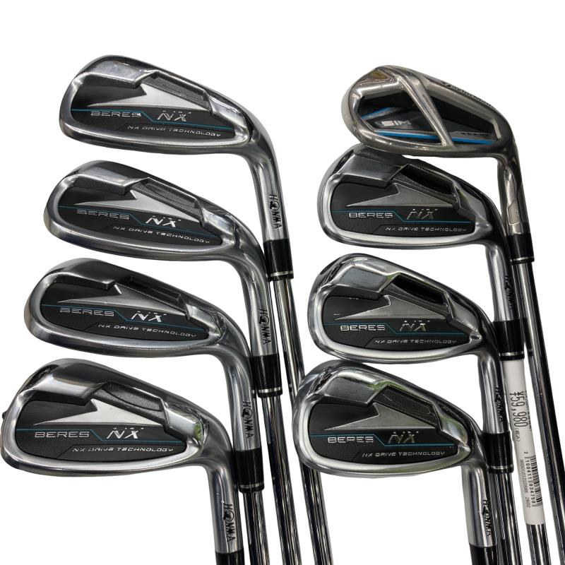 【中古】 本間ゴルフ BERES NX 7S アイアンセット IR NS PRO 850GH neo (フレックスS) メンズ 男性用 右利き 右用 Cランク ゴルフクラブ|ゴルフパートナー 中古クラブ店
