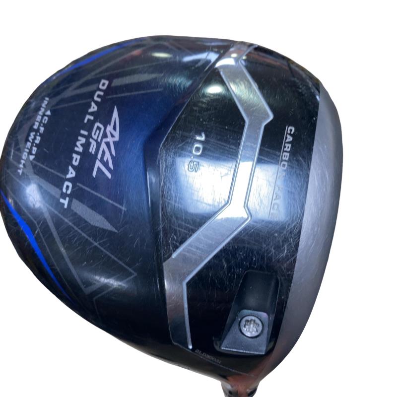 【中古】 つるや AXEL GF 10.5° １番ウッド DR GF VANQUISH(１番ウッド) (フレックスS) メンズ 成人男性用 右利き 右用 C価値づける ゴルフ野球クラブ