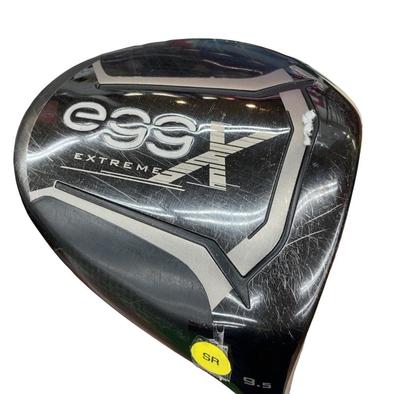 【中古】 労働者階級歯車 egg EXTREME  9.5° １番ウッド DR egg一風変わった炭素 (フレックスR) メンズ 成人男性用 右利き 右用 C序列付ける ゴルフ野球クラブ