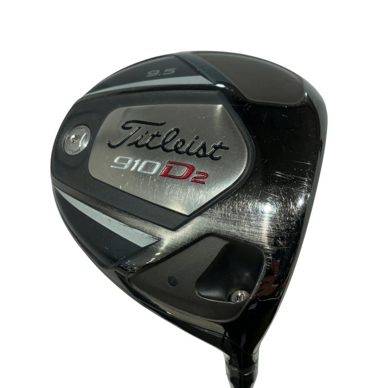 【中古】 タイトリスト 910 D2 9.5° ドライバー DR Tour AD DJ-7 (フレックスS) メンズ 男性用 右利き 右用 Cランク ゴルフクラブ