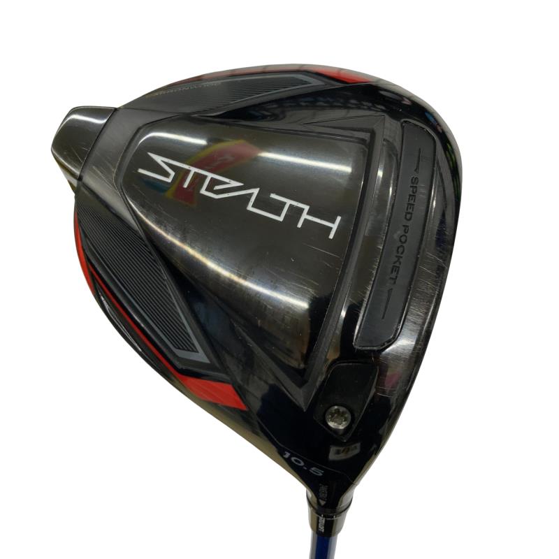 【中古】 テーラーメイド STEALTH 10.5° ドライバー DR SPEEDER NX 60 (フレックスS) メンズ 男性用 右利き 右用 Cランク ゴルフクラブ