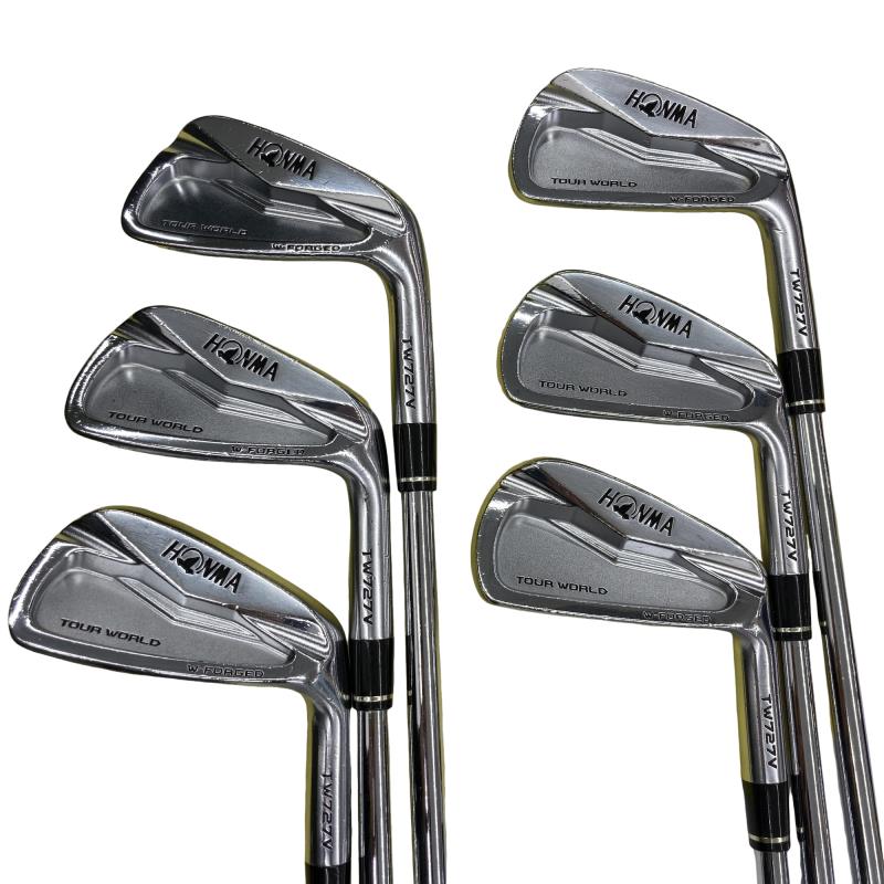【中古】 本間ゴルフ TOUR WORLD TW727V FORGED 6S アイアン書き割り IR 完全無欠特注立て坑 (フレックスX) メンズ 成人男性用 右利き 右用 C序列付ける ゴルフ野球クラブ